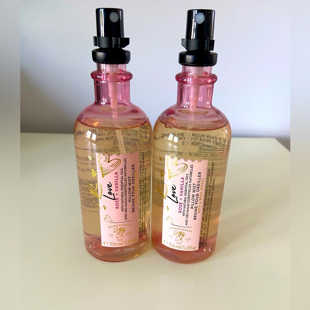 Pillow mist « Rose + Vanilla » 🌹